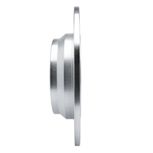 Mercedes-Benz SL500 Brake Rotor (1) - Rear Left - R1 Concepts - Drilled & Slotted - Silver - `03-`06